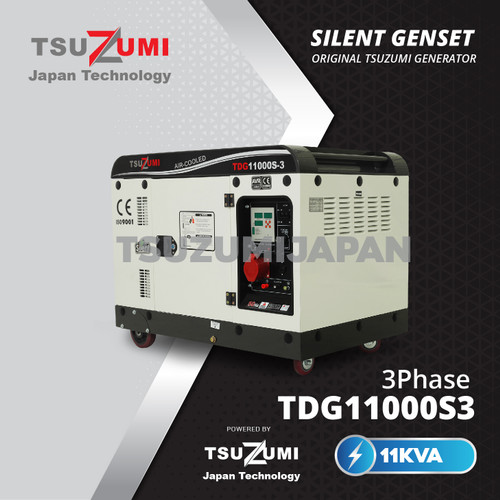 Genset 10 KVA 3 Phase TDG 11000S3