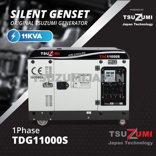 Genset Silent 10 KVA TDG 11000S 1 Phase