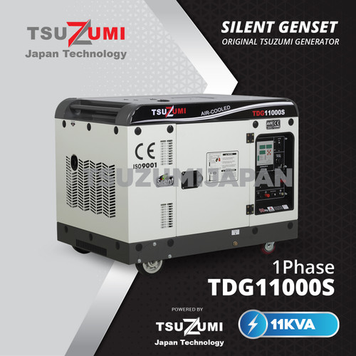 Genset 10 KVA 1 phase TDG 11000S