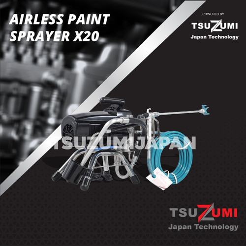 Electric Airless Paint Sprayer X20 - Tsuzumi Japan Technology