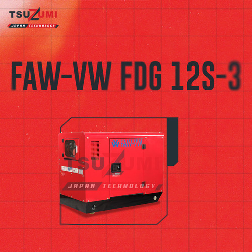 Genset Silent FAW-VW - 12 KVA - FDG 12S-3