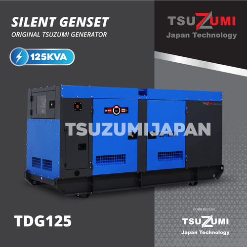 Genset Silent 125 KVA Tsuzumi Japan