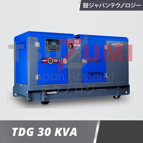 Genset Silent TSUZUMI TDG 30 KVA