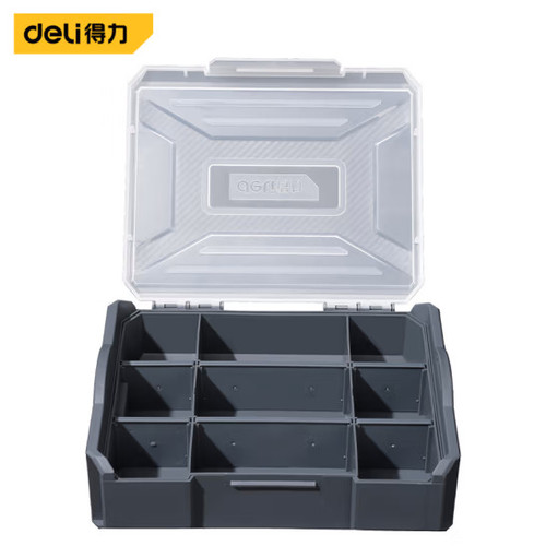 Deli Tool Box / Kotak Alat Perkakas Ukuran 20 CM Sangat Kokoh DL1001