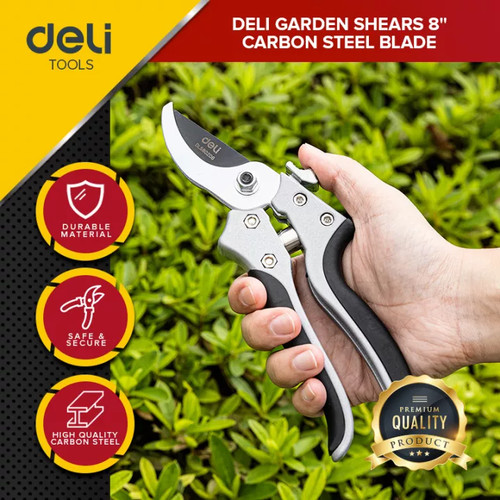 Deli Garden Shears / Gunting Dahan Alat Pemotong Tanaman 8" EDL580206