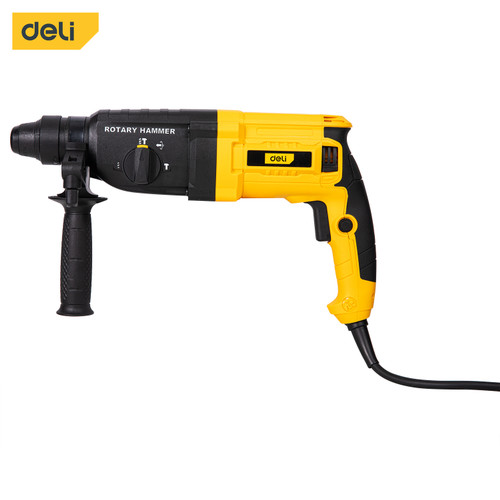 Deli Drill Rotary Hammer / Mesin Bor Bobok Tembok Beton 26MM 800W