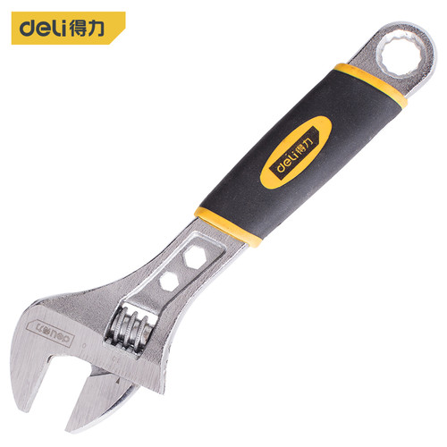 Deli Adjustable Wrench/ Kunci Inggris Ukuran 6/8" TPR Perkakas DL3010X