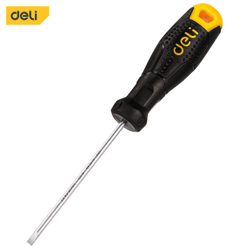 Deli Slotted Screwdriver / Obeng Minus Berbagai Ukuran Cr-V DL62XXXX1