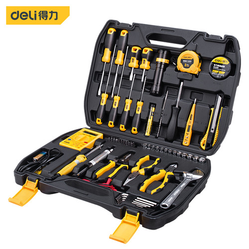 Deli Telecom Tool Kit / Set Perkakas Telekomunikasi 50 Pcs DL1050