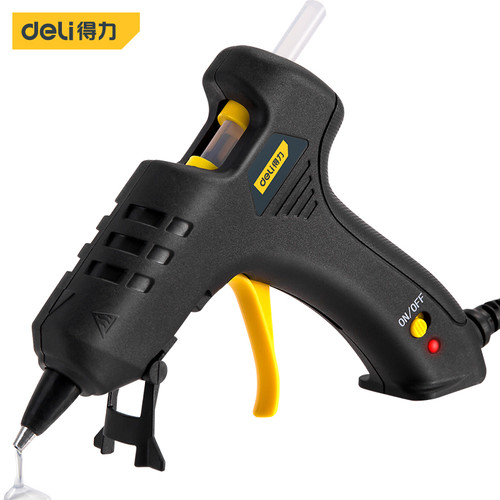 Deli Glue Gun / Lem Tembak 20 W 7mm Pencairan Lem Stabil DL402020