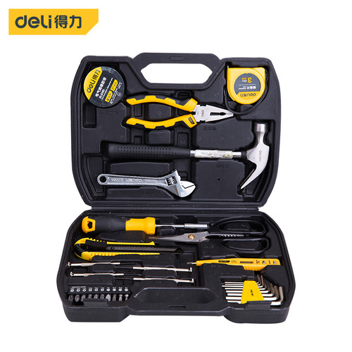 Deli Household Tool Kits / Set Perkakas Pertukangan 31pcs/set DL5972