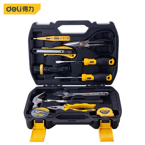 Deli Household Tool Kit / Set Perkakas Pertukangan 11-PCS/SET DL5962