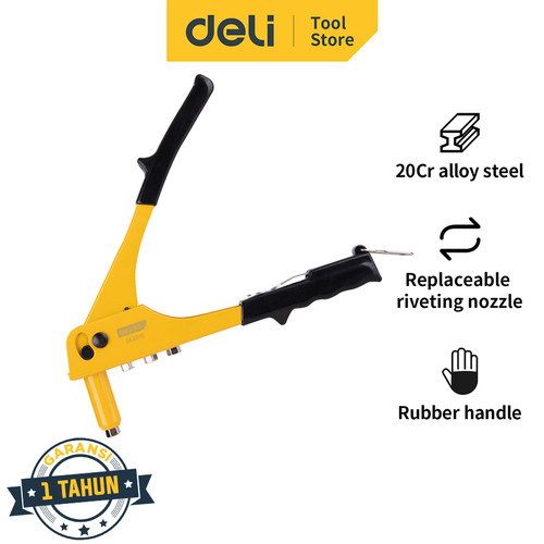 Deli Tang Rivet /Hand Riveter 6 inch Diameter 2.4/3.2/4.0/4.8mm DL2310