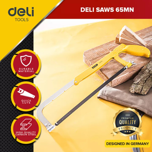 Deli Adjustable Saws / Gergaji 8-12inch Panjang Bisa Diatur DL6008