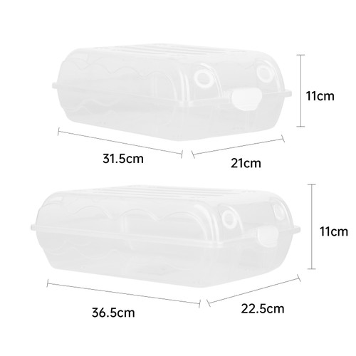 Vusign Shoes Storage Box Penyimpanan Sepatu Plastik Serbaguna VS55X