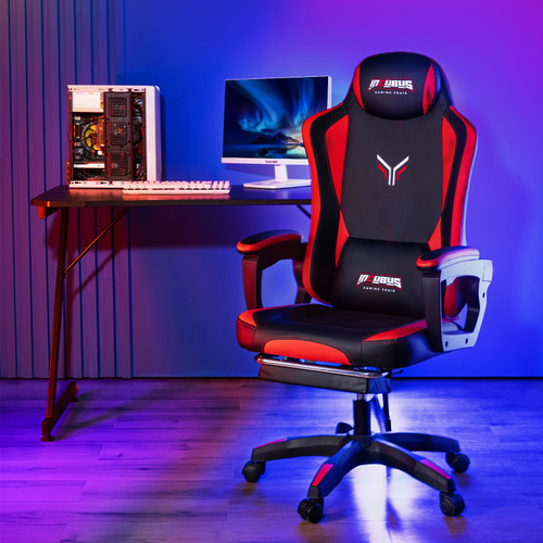 Deli Gaming Chair / Kursi Gaming Premium Sandar 125 Derajat E4936