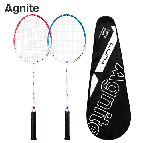 Deli Agnite Badminton Racket / Raket Bulu Tangkis Isi 2 Free Bag F2118