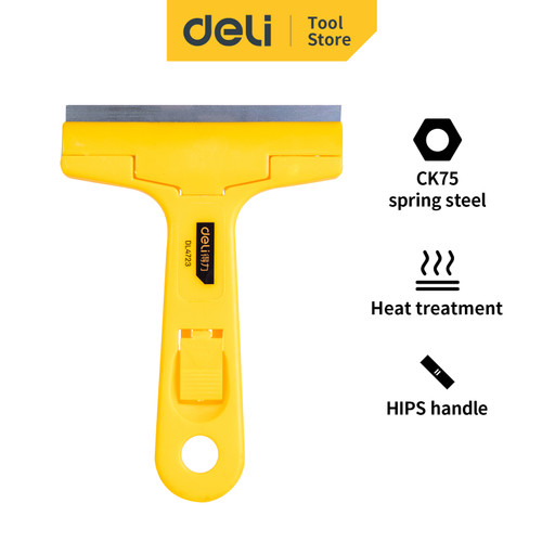 Deli Scraper / Kape Alat Pengerok 102 mm Plastic+Metal DL4723