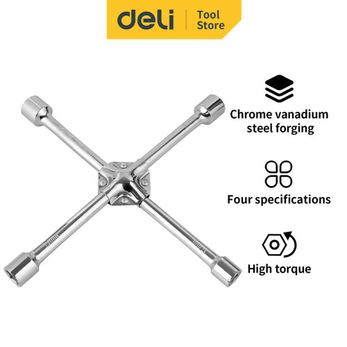 Deli Automotive Wrenches / Kunci X 14 inch-17mm 19mm 21mm 23mm DL4414