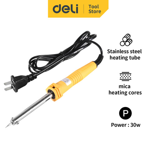 Deli Soldering Iron/Soldering Listrik Alat Patri 30W/60W DL88X0