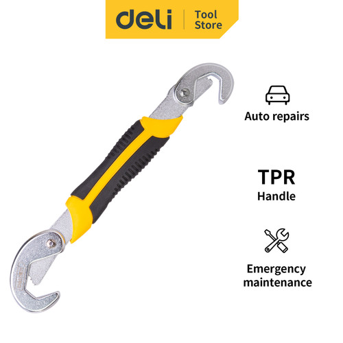 Deli Multifunction Wrench/Kunci Snap Single/Set 9-22/22-32mm DL932-X