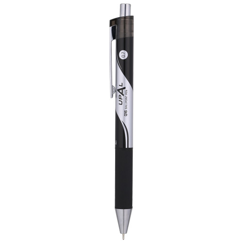 Deli Ballpoint Pen Pulpen 0.7 mm Tinta Hitam Desain Ergonomis EQ16-BK