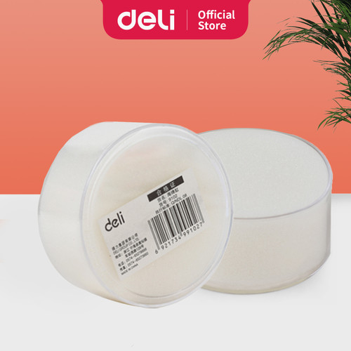 Deli Fingertip Moistener Sponge Alat Pelembab Jari Keuangan Kantor9102