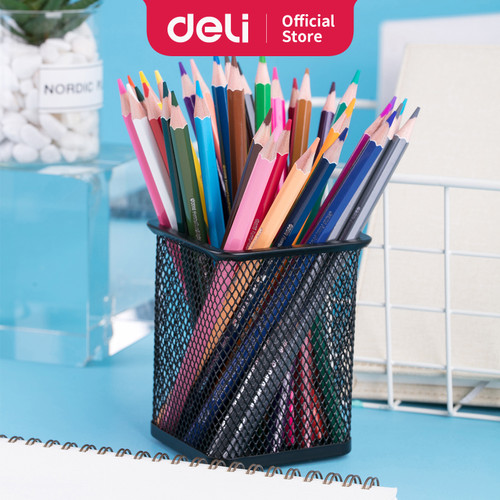 Deli Super Wings Pensil Berwarna Hexagonal Barrel 36 warna EC00837