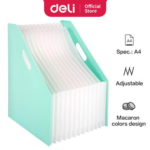 Deli Standing File A4 100% bahan impor EB41102