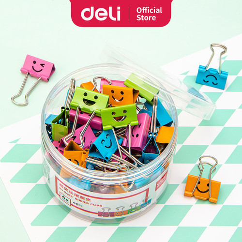 Deli 8486 School Binder Clip/Binder Clip