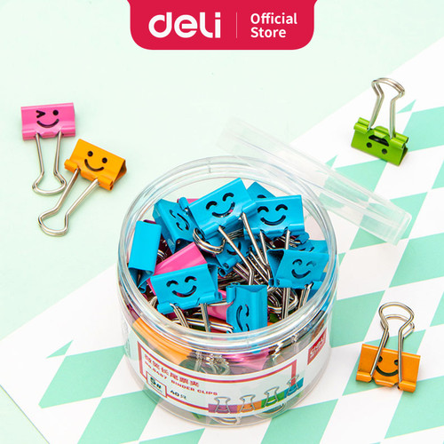 Deli 8487 School Binder Clip/Binder Clip