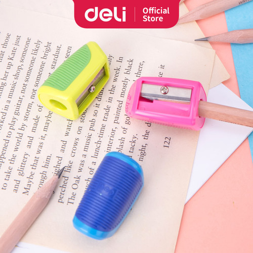 Deli E0520 Pencil Sharpener/Rautan-1-hole φ7mm 3C