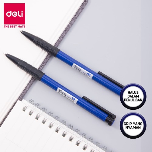 Deli EQ00330 Ballpoint Pen 0.7mm Blue