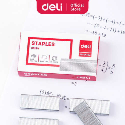 Deli E0012N Staples/Isi Staples-Staples 24/6