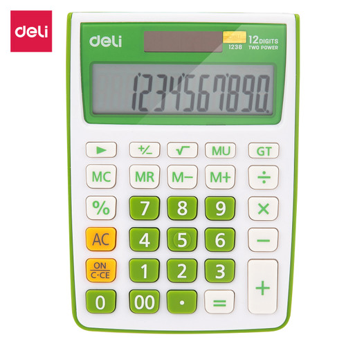 Deli E1238 Calculator/Kalkulator-Calculator 12-digit