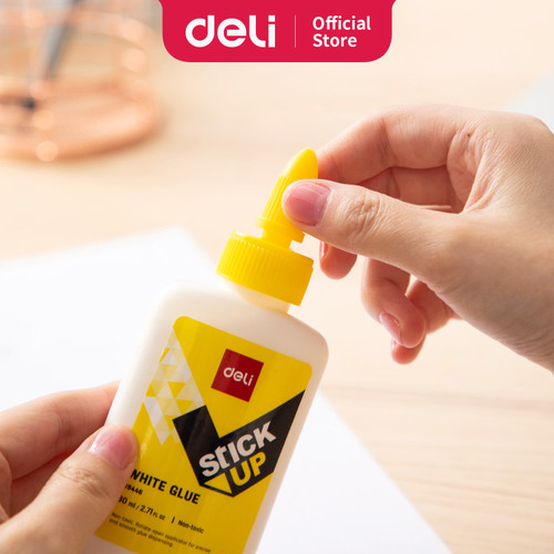 DELI - E39447 / Lem Cair Putih 120 ml / Peralatan Sekolah Kantor Murah