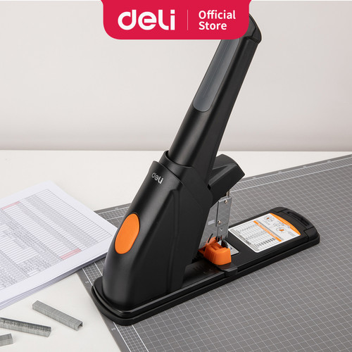 DELI Heavy Duty Stapler [E0383] - Stapler jilid 210 lembar