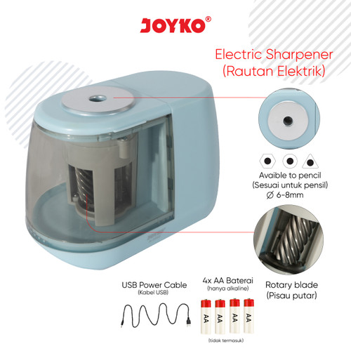 Electric Sharpener Serutan Elektrik Joyko A-159E