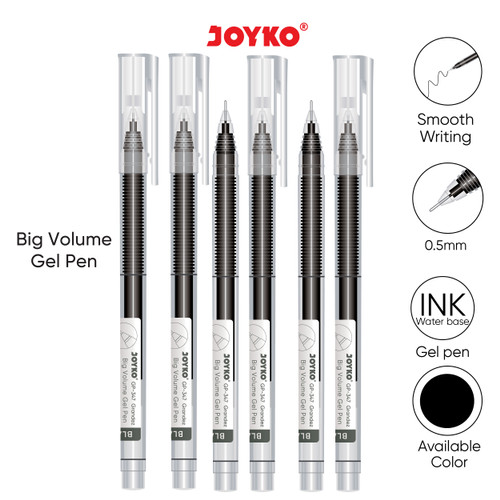 Gel Pen Pulpen Pena Joyko GP-347 Grandez 0.5 mm