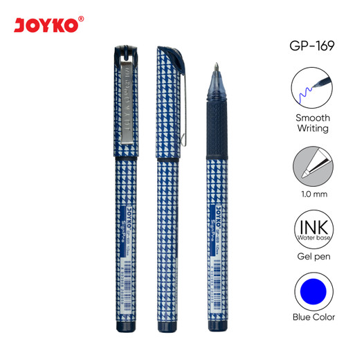 Gel Pen Pulpen Pena Jel Joyko GP-169 Sign Pro 1.0 mm