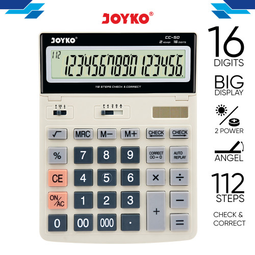 Calculator Kalkulator Joyko CC-50 16 Digits