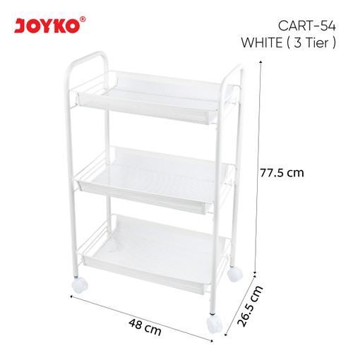 Rak Susun Roda Troli Penyimpanan Rolling Storage Cart Joyko CART-54~55