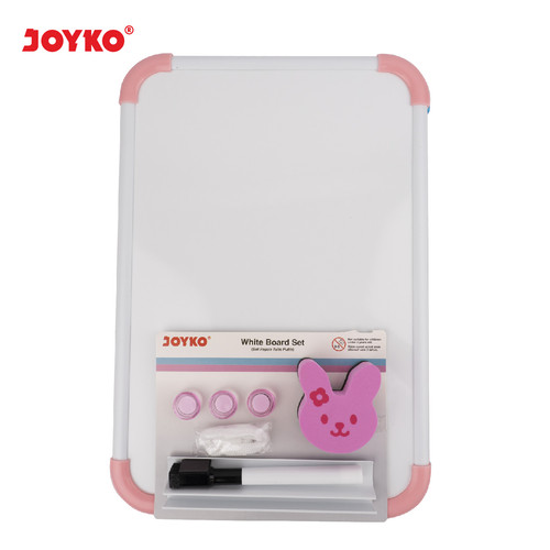 Papan Tulis Putih Set Whiteboard Set Joyko WBS-160CO