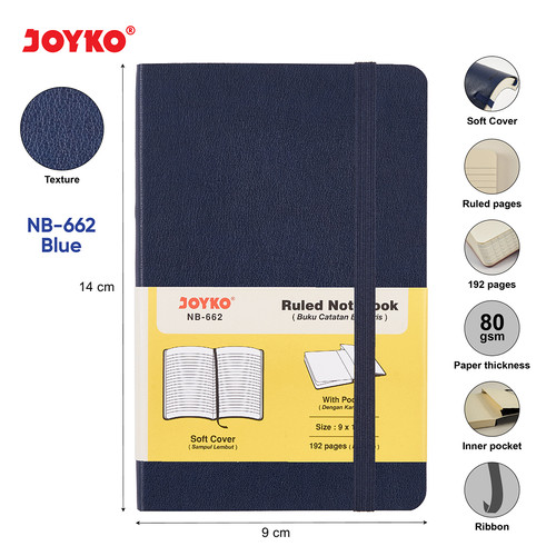 Notebook Buku Tulis Catatan Diary Agenda Joyko Soft Cover