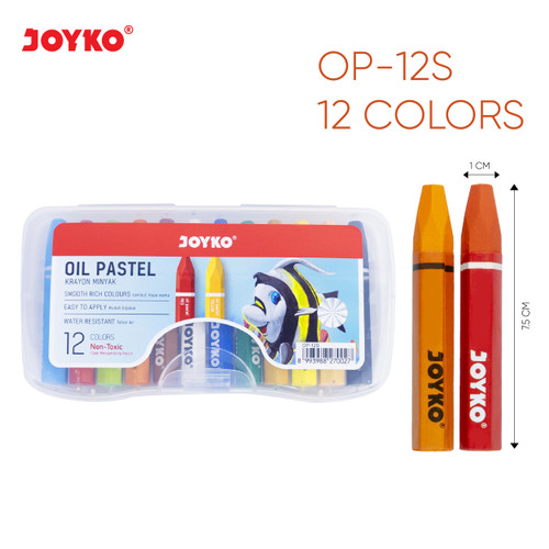 Crayon Krayon Minyak Oil Pastel Joyko