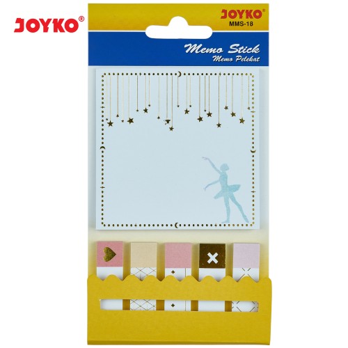 Memo Stick Sticky Note Kertas Memo Memo Tempel Joyko MMS-18