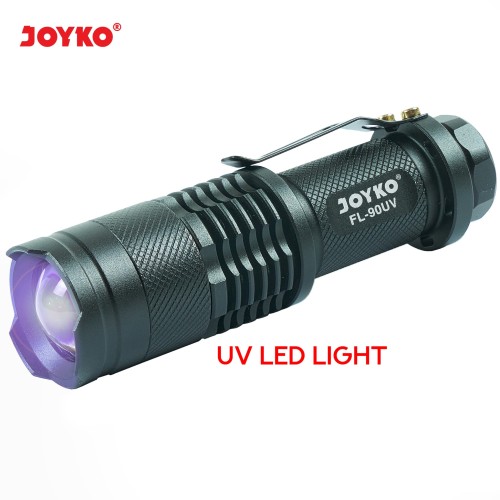 UV LED Flashlight Senter LED Ultraviolet Joyko FL-90UV