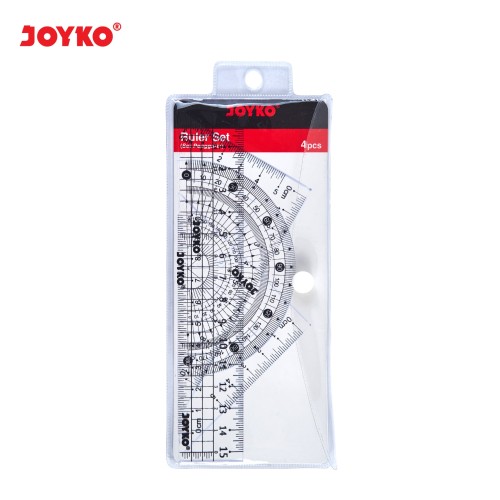 Ruler Penggaris Joyko RL-PS2 1 Set 4 Pcs