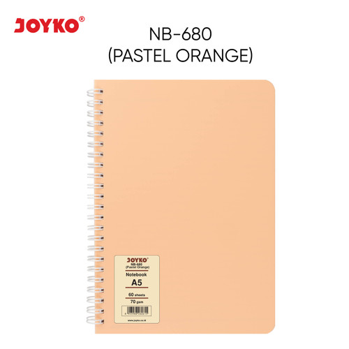 Ruled Notebook Diary Agenda Buku Catatan Bergaris Joyko NB-680 60 hal