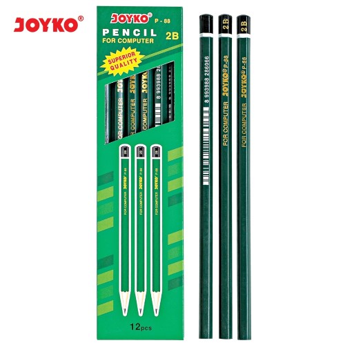 Pencil / Pensil Joyko P-88 / 2B / 1 BOX 12 PCS